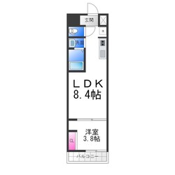 GARDENIA堺東の物件間取画像